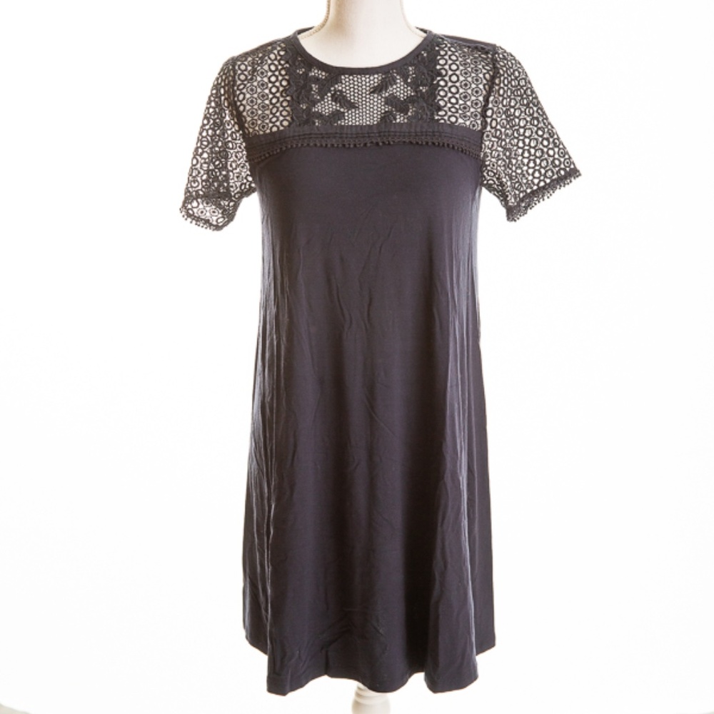Loft Navy Lace Dress
